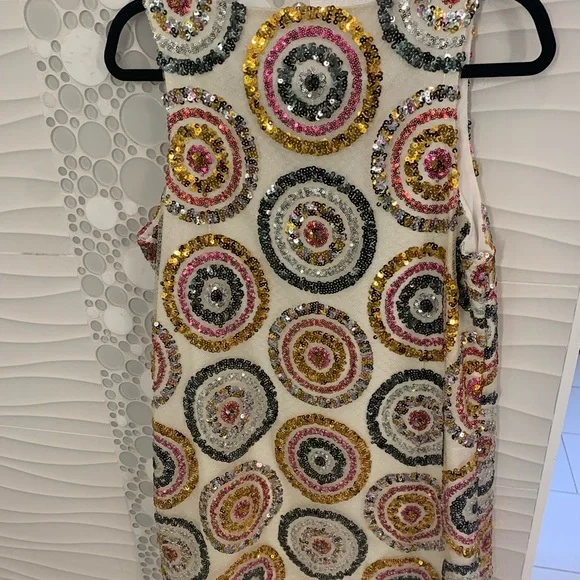 Sequined Trina Turk Party Dress - Picture 7 of 8